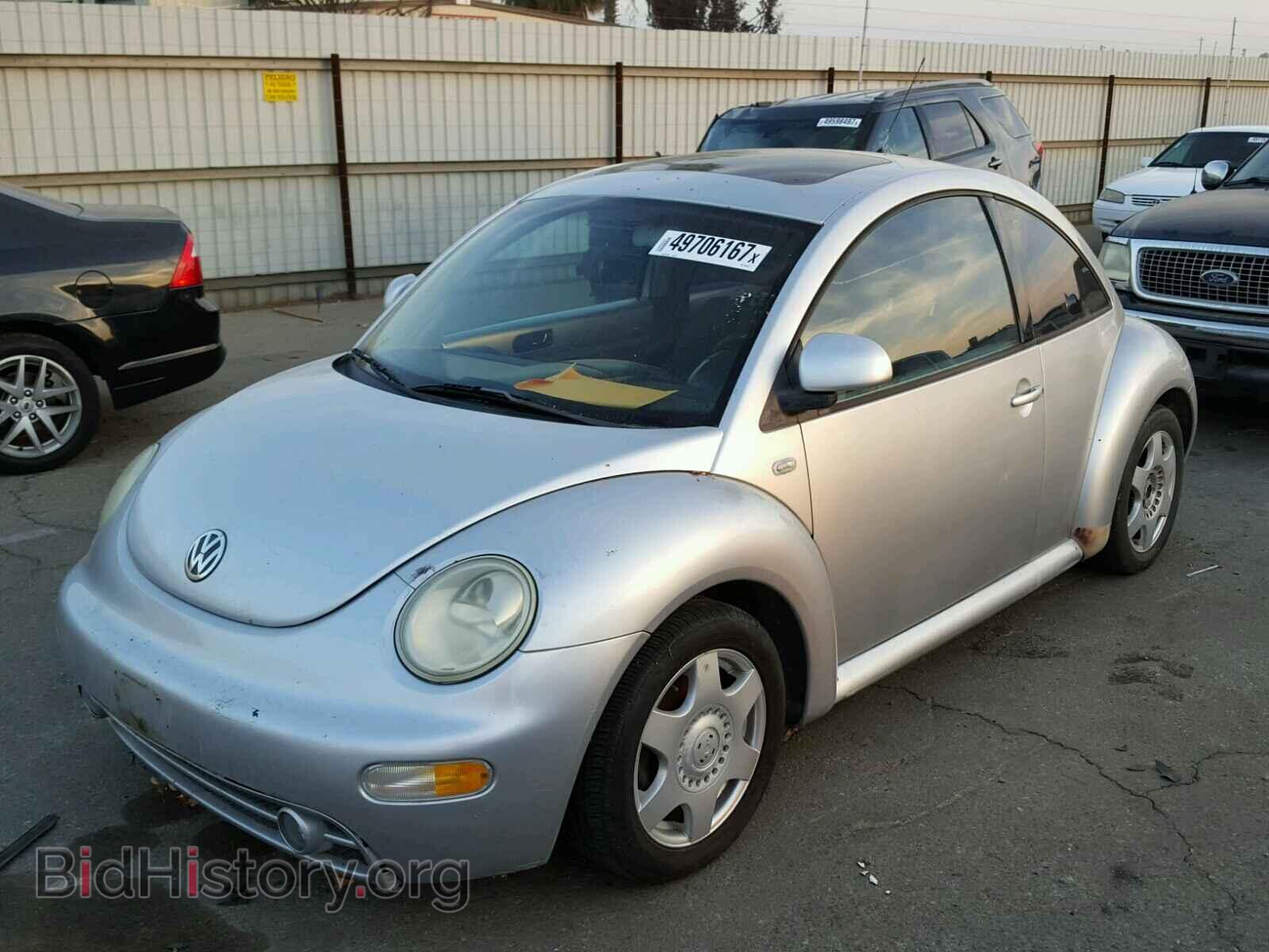 2000 VOLKSWAGEN BEETLE - VIN: 3VWCC21C3YM444455 - Фото 2
