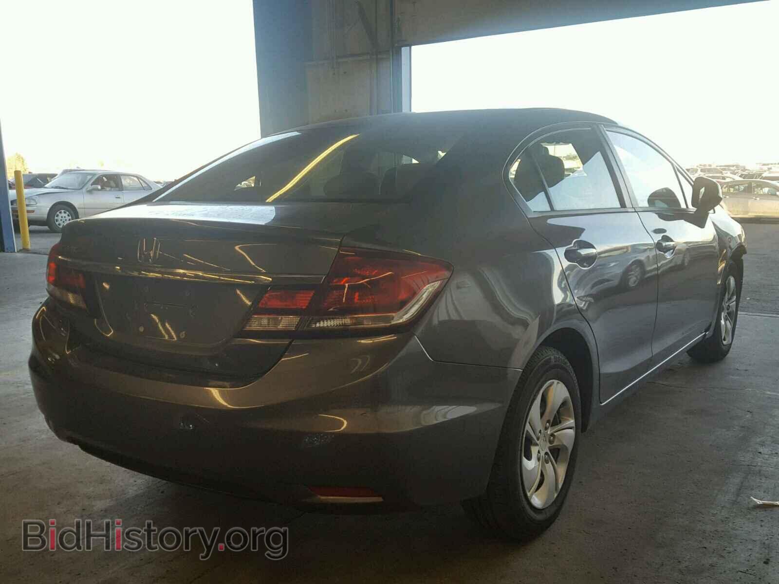 2013 HONDA CIVIC - VIN: 19XFB2F56DE018342 - Фото 4