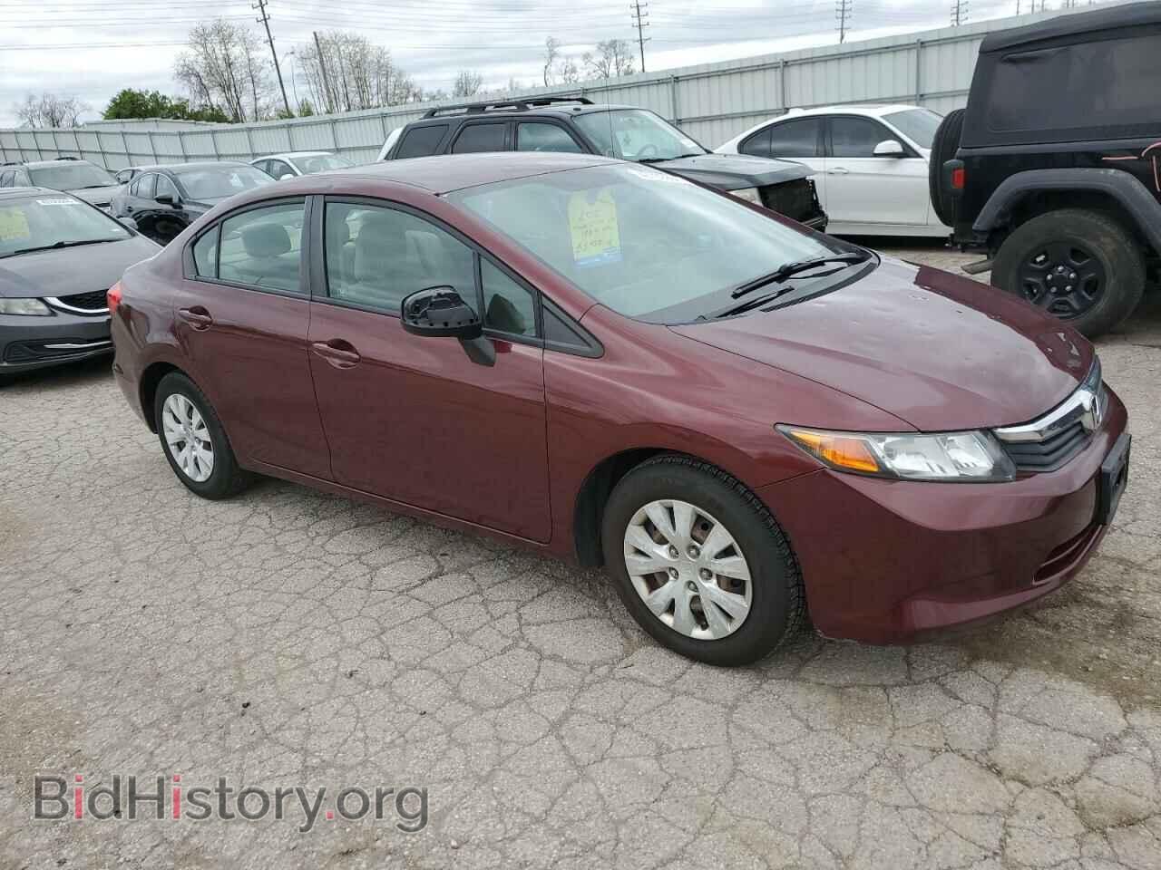 2012 HONDA CIVIC - VIN: 2HGFB2F55CH531652 - Фото 4