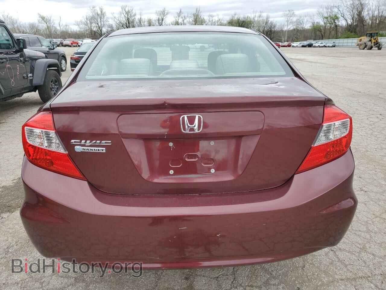 2012 HONDA CIVIC - VIN: 2HGFB2F55CH531652 - Фото 6