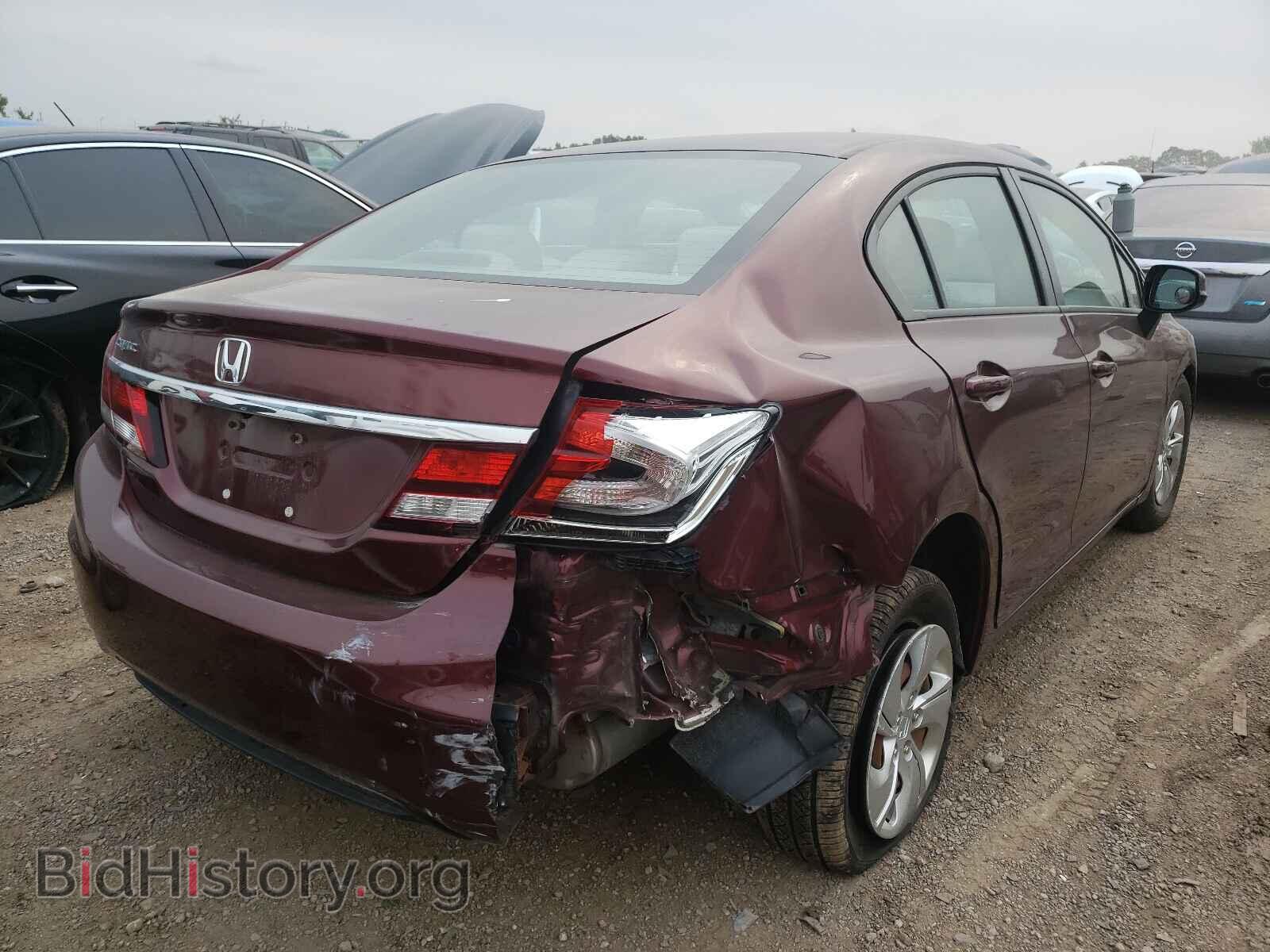 2013 HONDA CIVIC - VIN: 19XFB2F52DE039382 - Фото 4