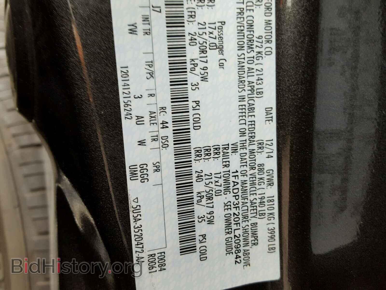 2015 FORD FOCUS - VIN: 1FADP3F20FL209842 - Photo 10