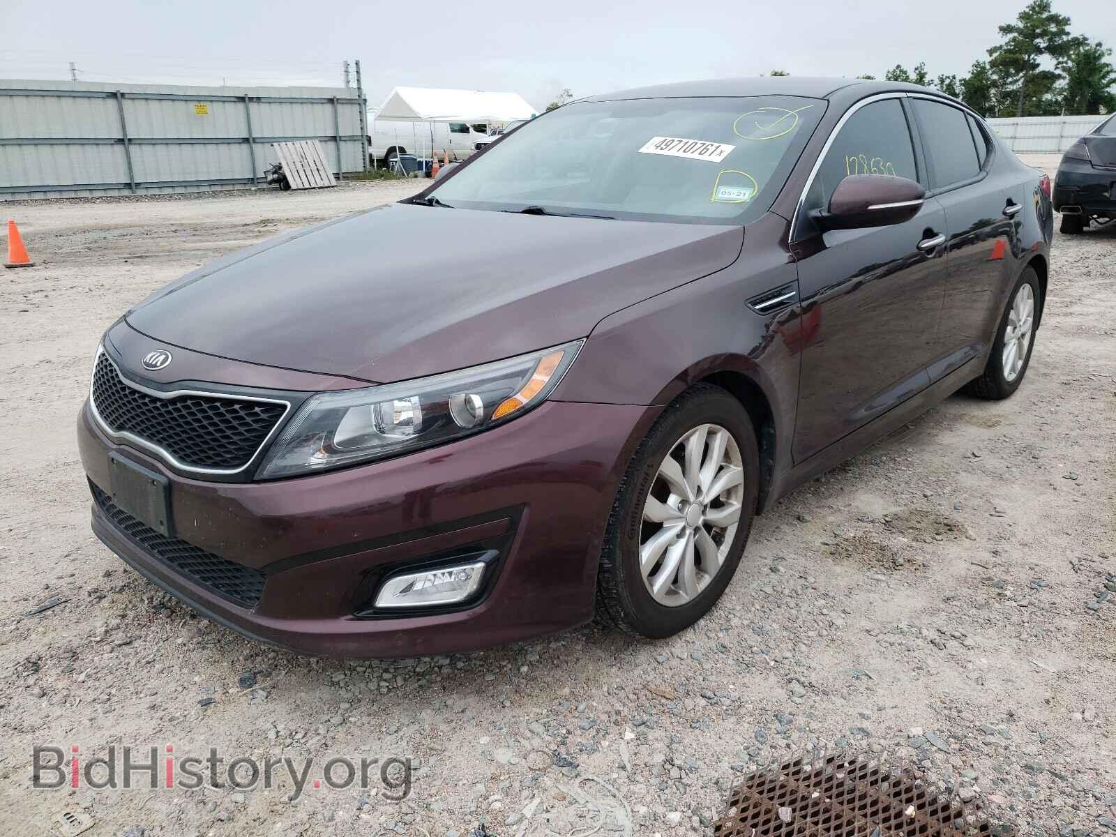 2014 KIA OPTIMA - VIN: 5XXGN4A70EG322663 - Фото 2