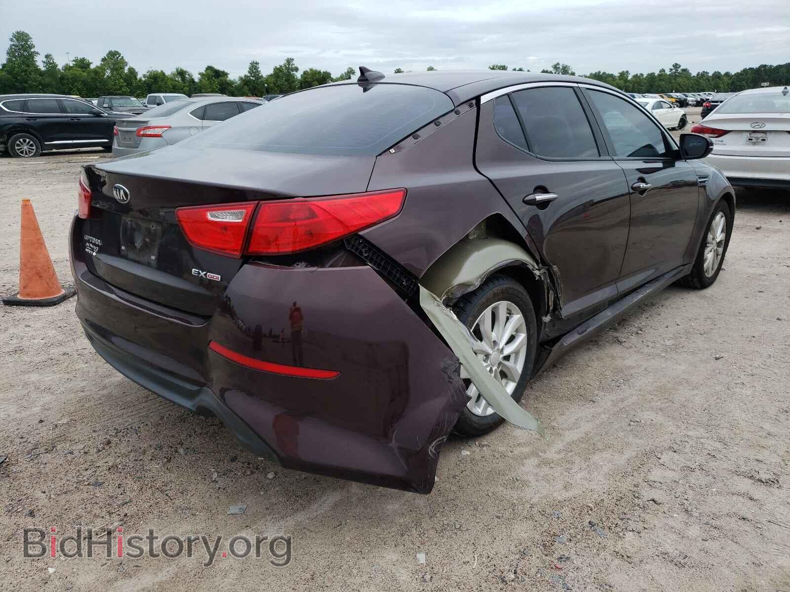 2014 KIA OPTIMA - VIN: 5XXGN4A70EG322663 - Фото 4