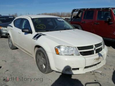 2010 Dodge AVENGER AVENGER SX, white — VIN 1B3CC4FB4AN193456, Copart