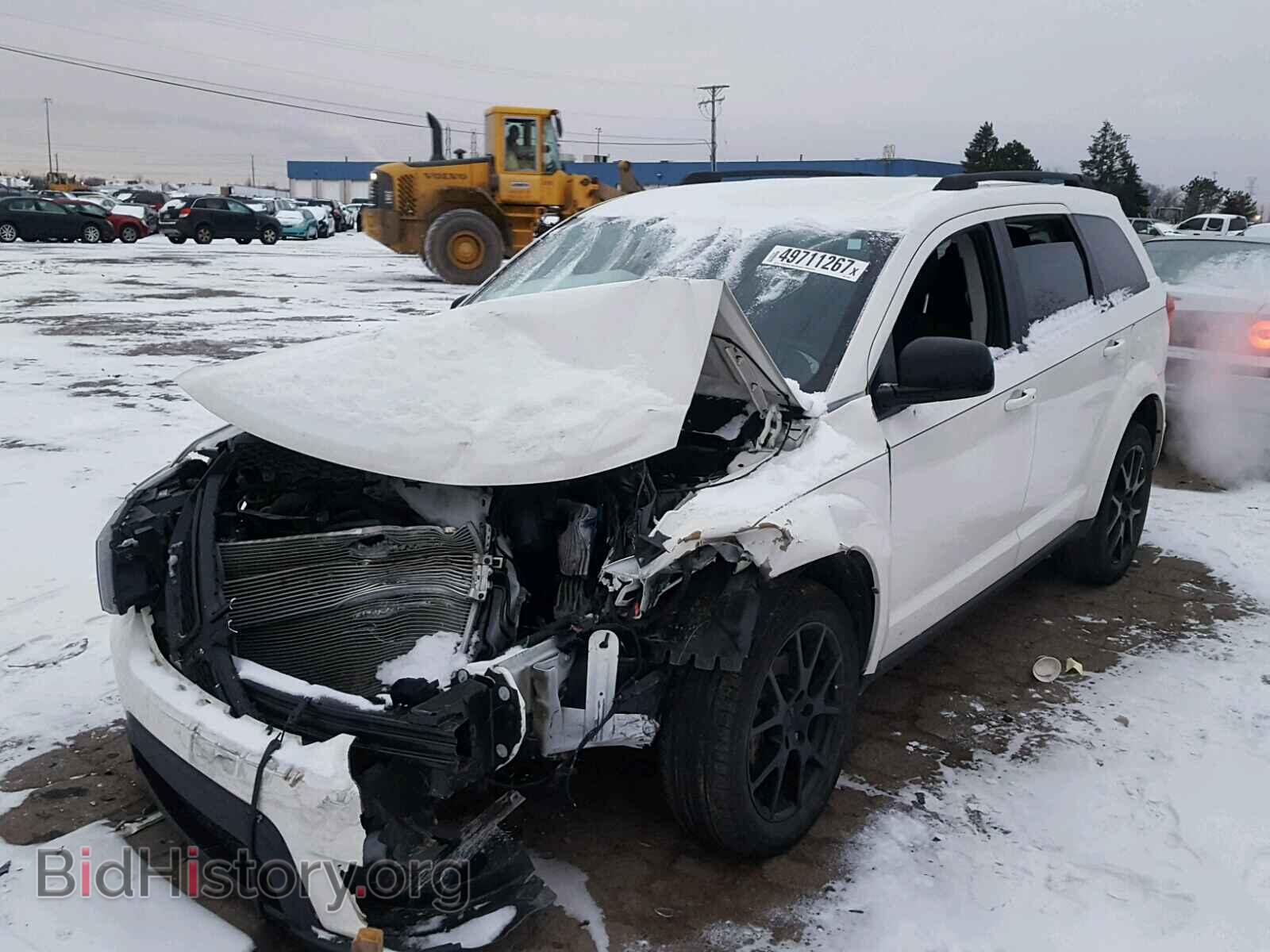 2014 DODGE JOURNEY - VIN: 3C4PDCBB9ET124037 - Фото 2