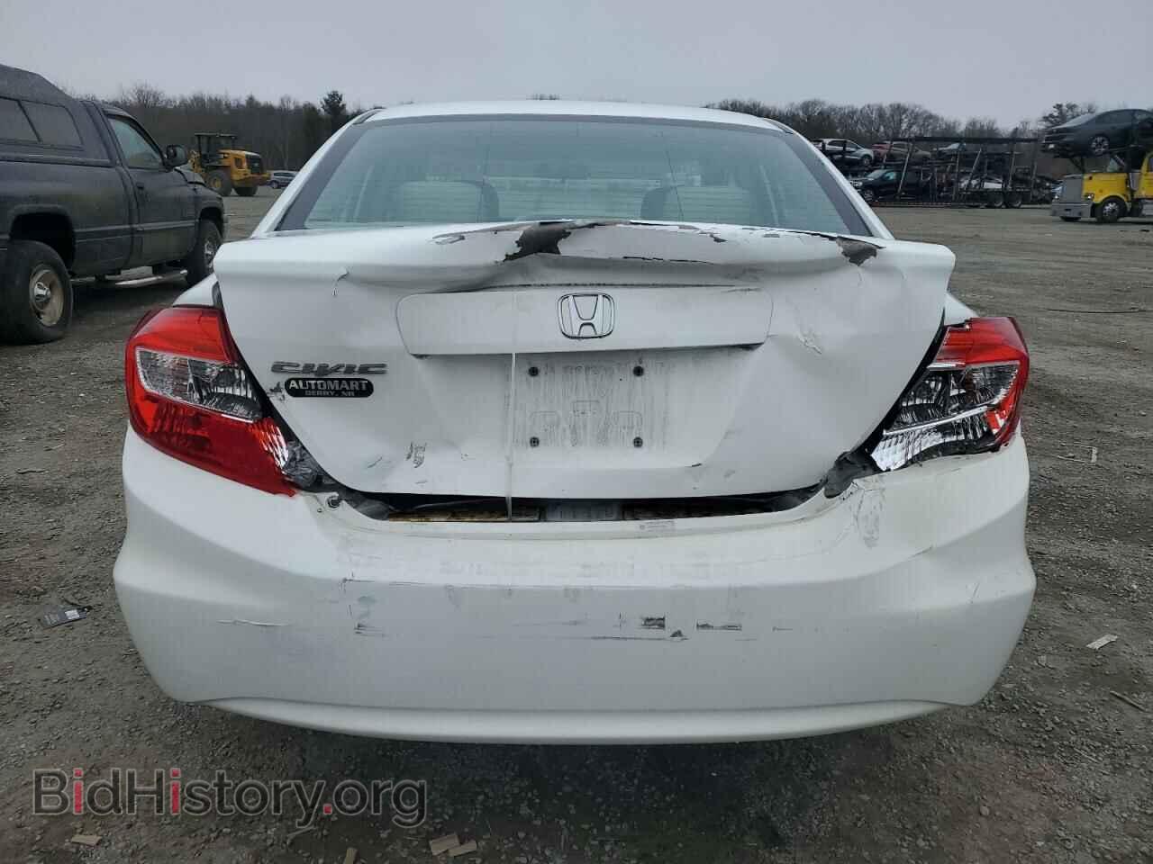 2012 HONDA CIVIC - VIN: 19XFB2F90CE337818 - Фото 6