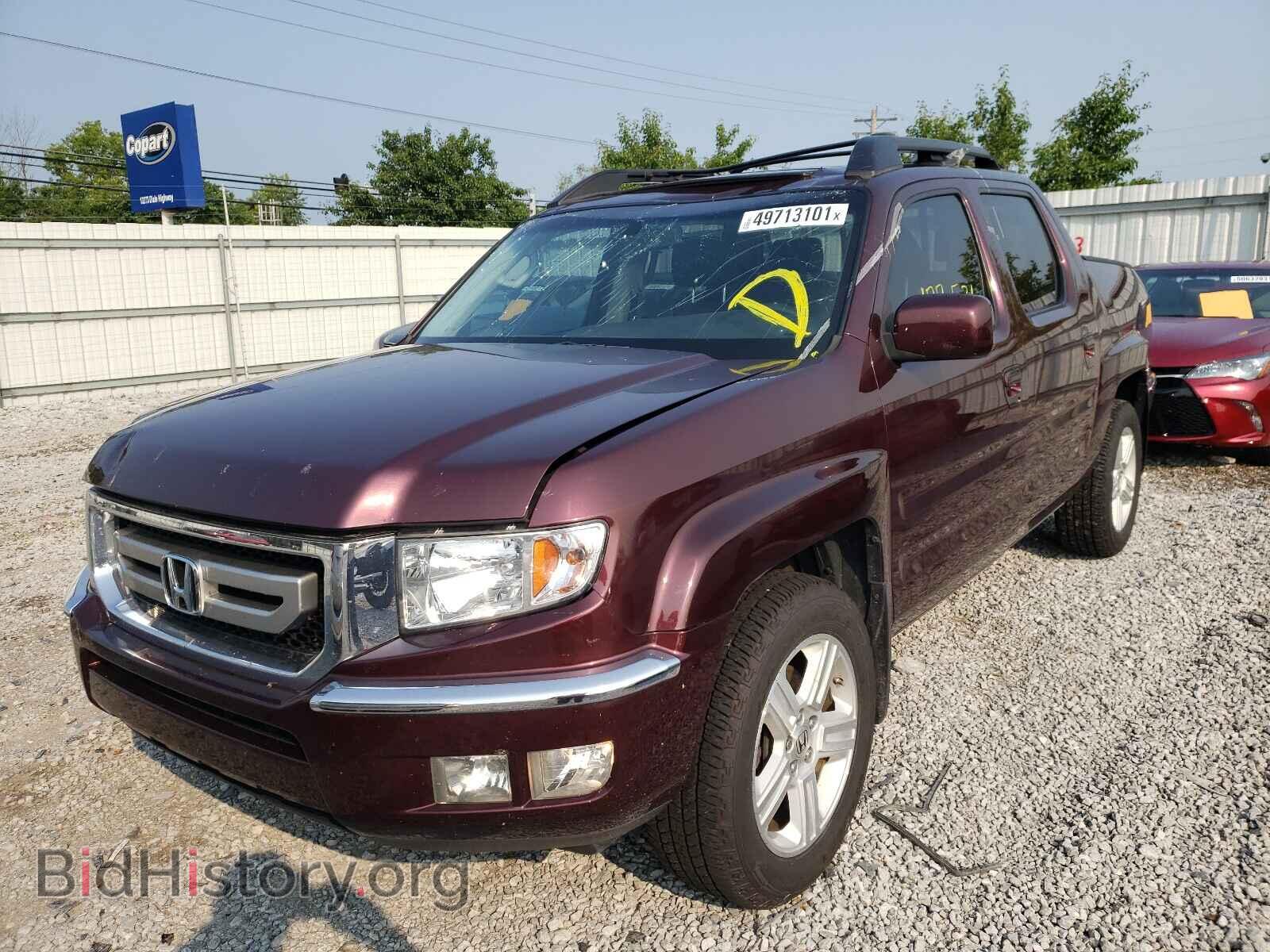 2009 HONDA RIDGELINE - VIN: 5FPYK16559B103491 - Фото 2