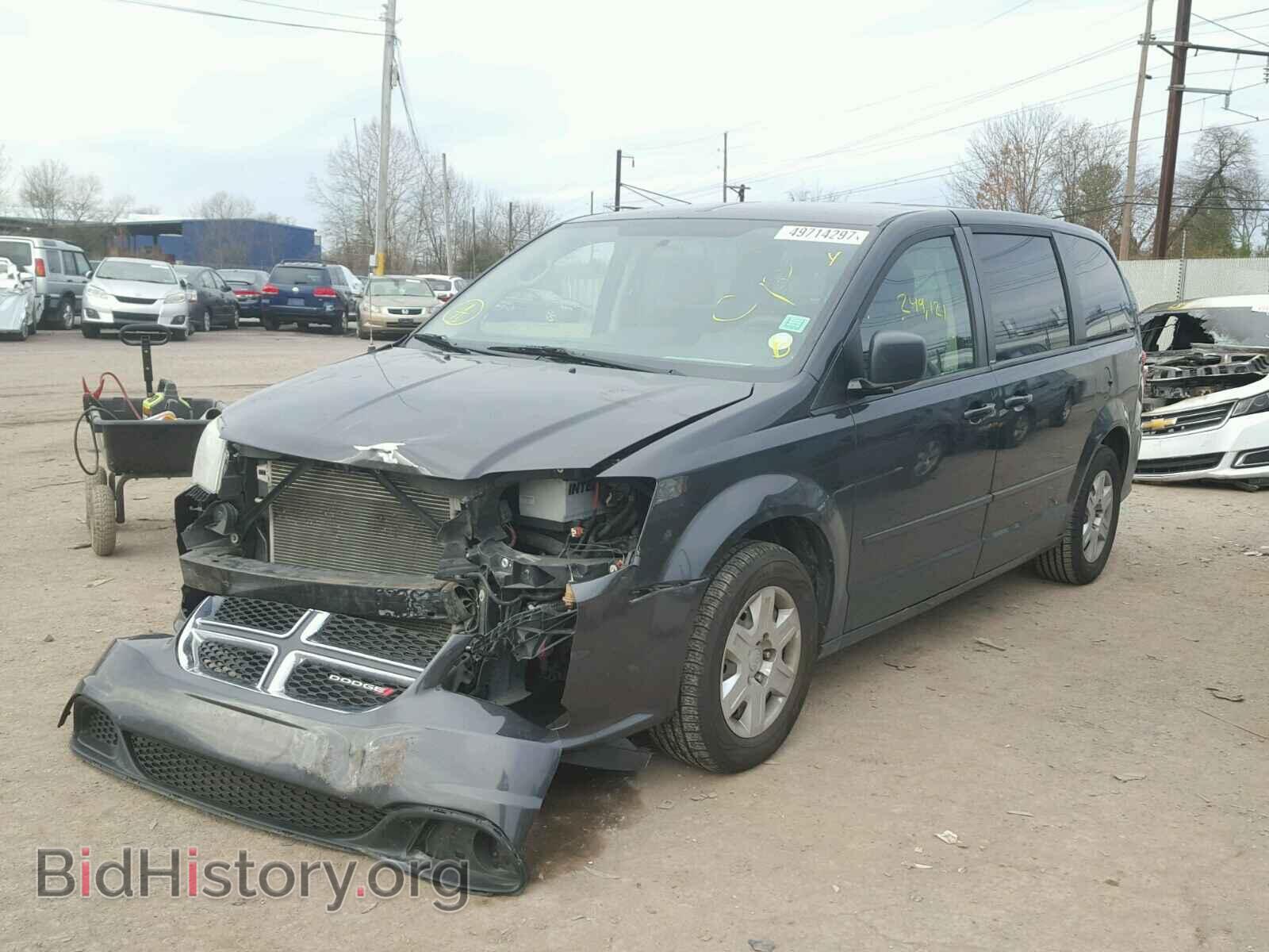 2012 DODGE CARAVAN - VIN: 2C4RDGBG6CR419995 - Фото 2