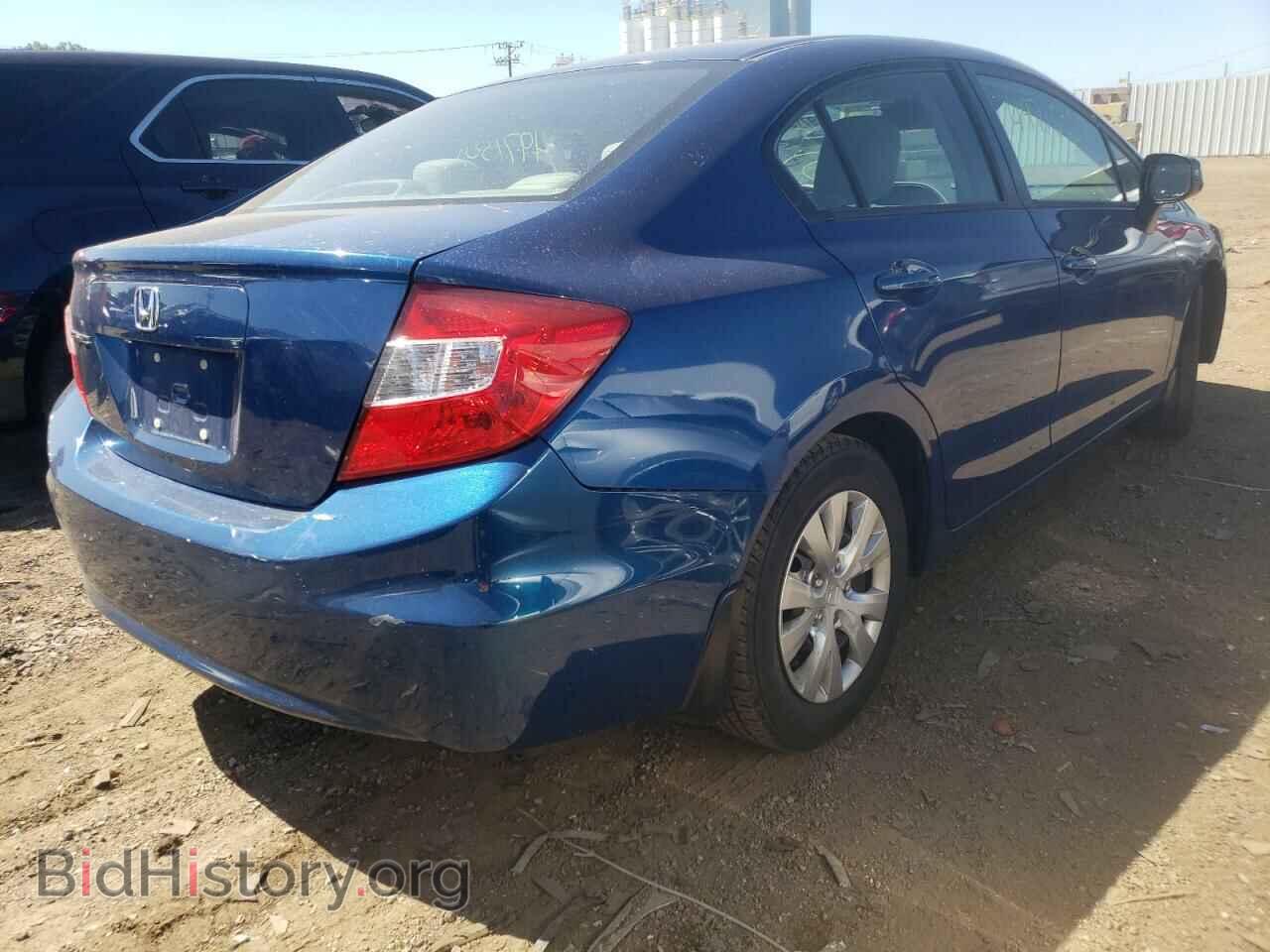 2012 HONDA CIVIC - VIN: 2HGFB2F52CH502299 - Фото 4
