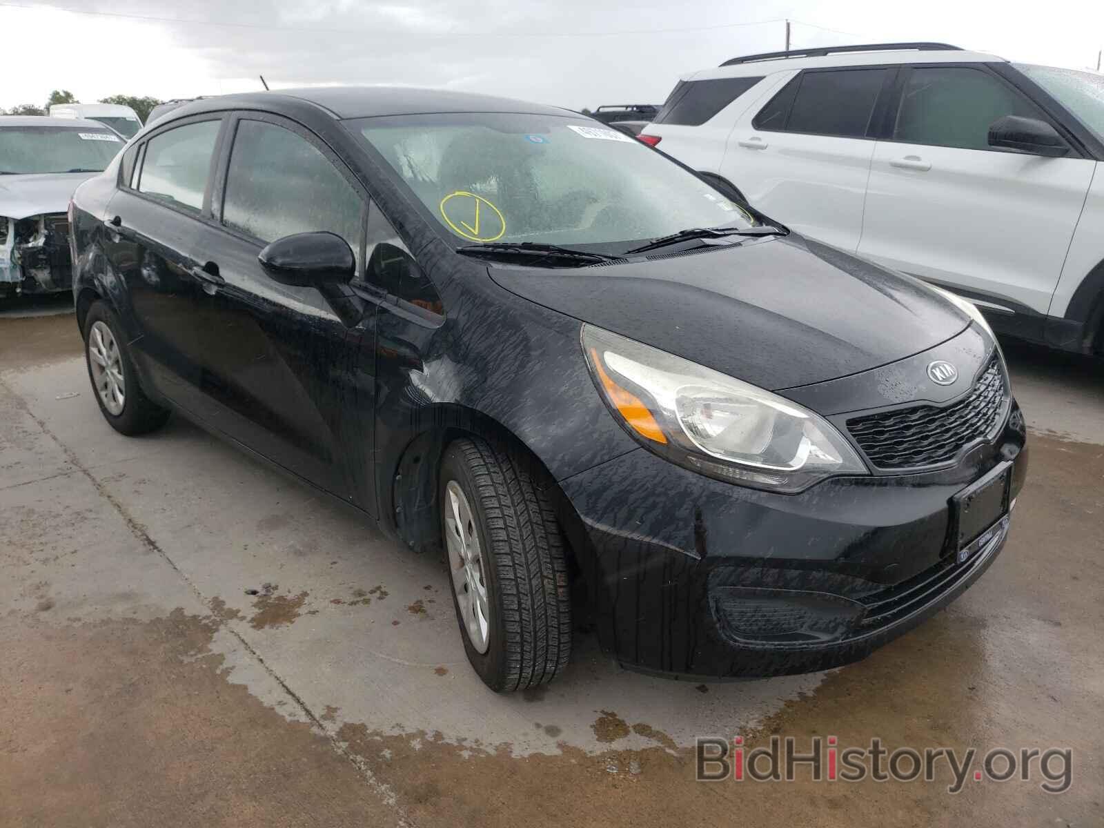 Photo KNADM4A30C6033200 - KIA RIO 2012