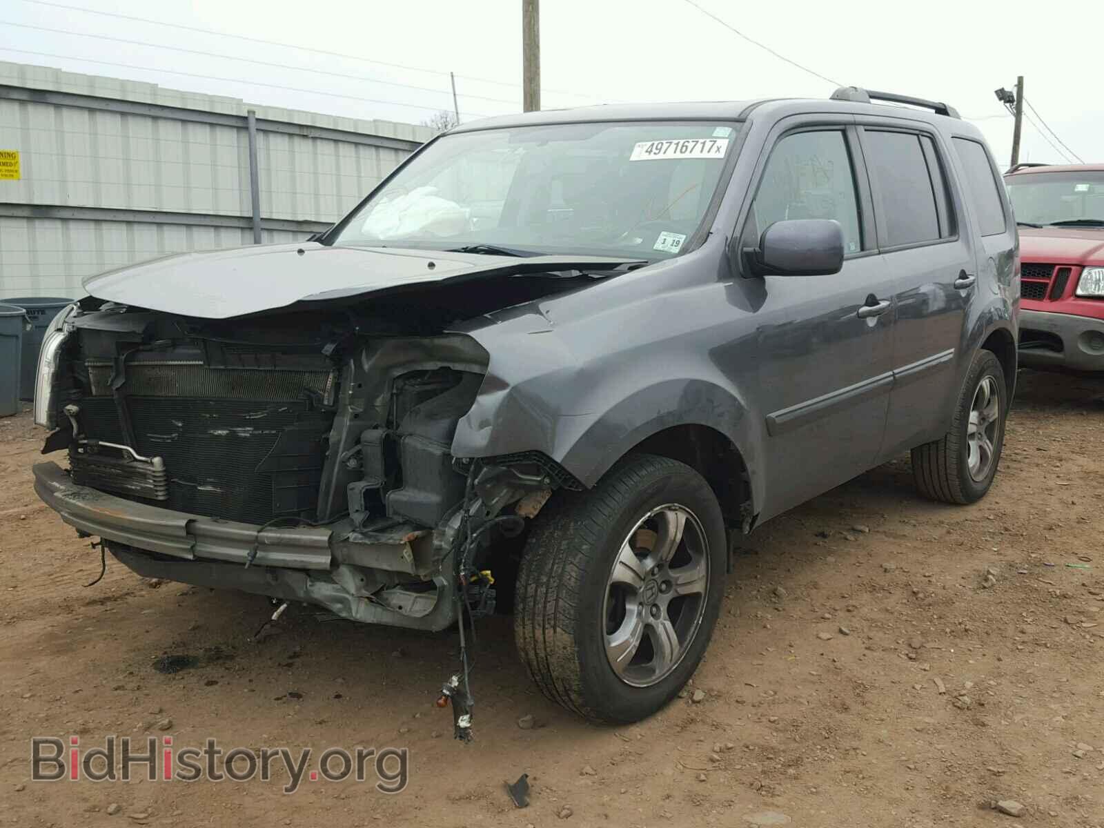 2014 HONDA PILOT - VIN: 5FNYF4H56EB012560 - Фото 2