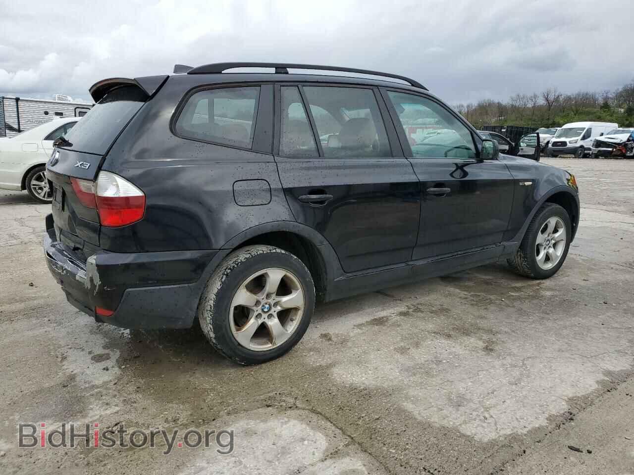 2007 BMW X3 - VIN: WBXPC93407WF21189 - Фото 3