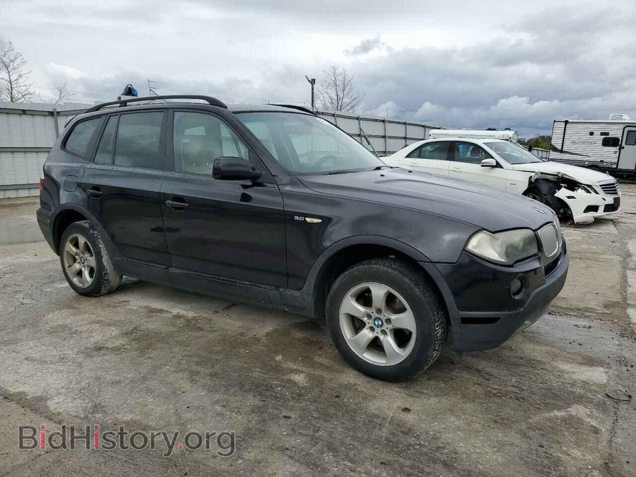 2007 BMW X3 - VIN: WBXPC93407WF21189 - Фото 4