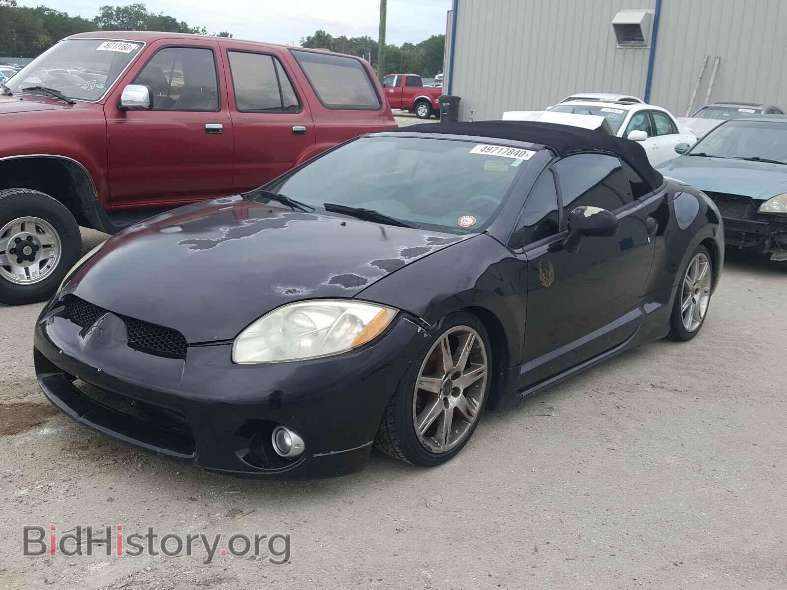 2008 MITSUBISHI ECLIPSE - VIN: 4A3AL35T98E007136 - Фото 2