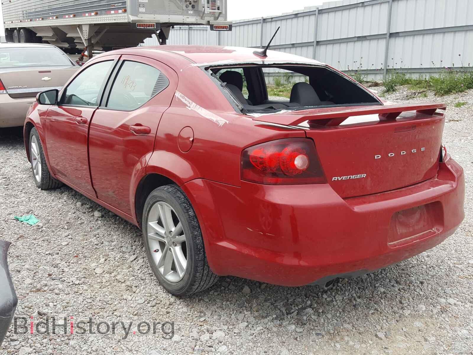 2011 DODGE AVENGER - VIN: 1B3BD1FGXBN574300 - Фото 3
