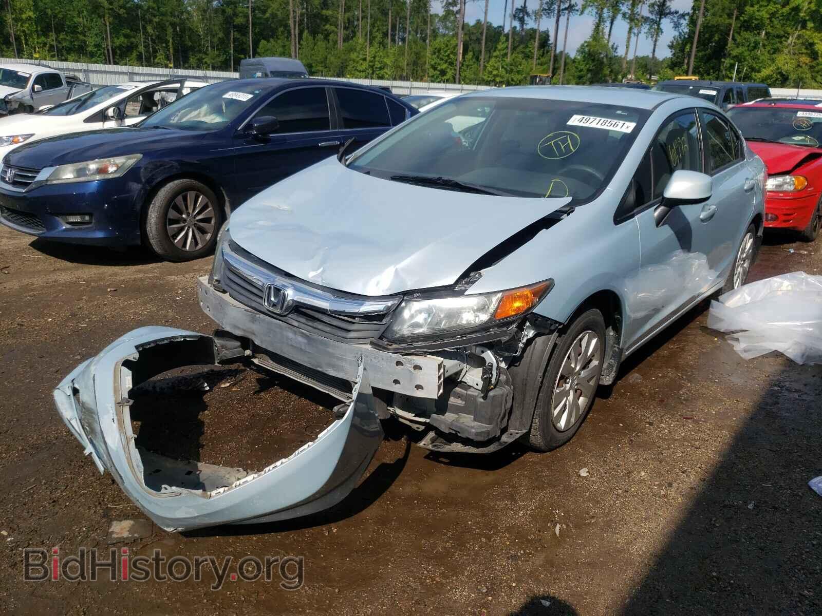 2012 HONDA CIVIC - VIN: 19XFB2F56CE049993 - Фото 2