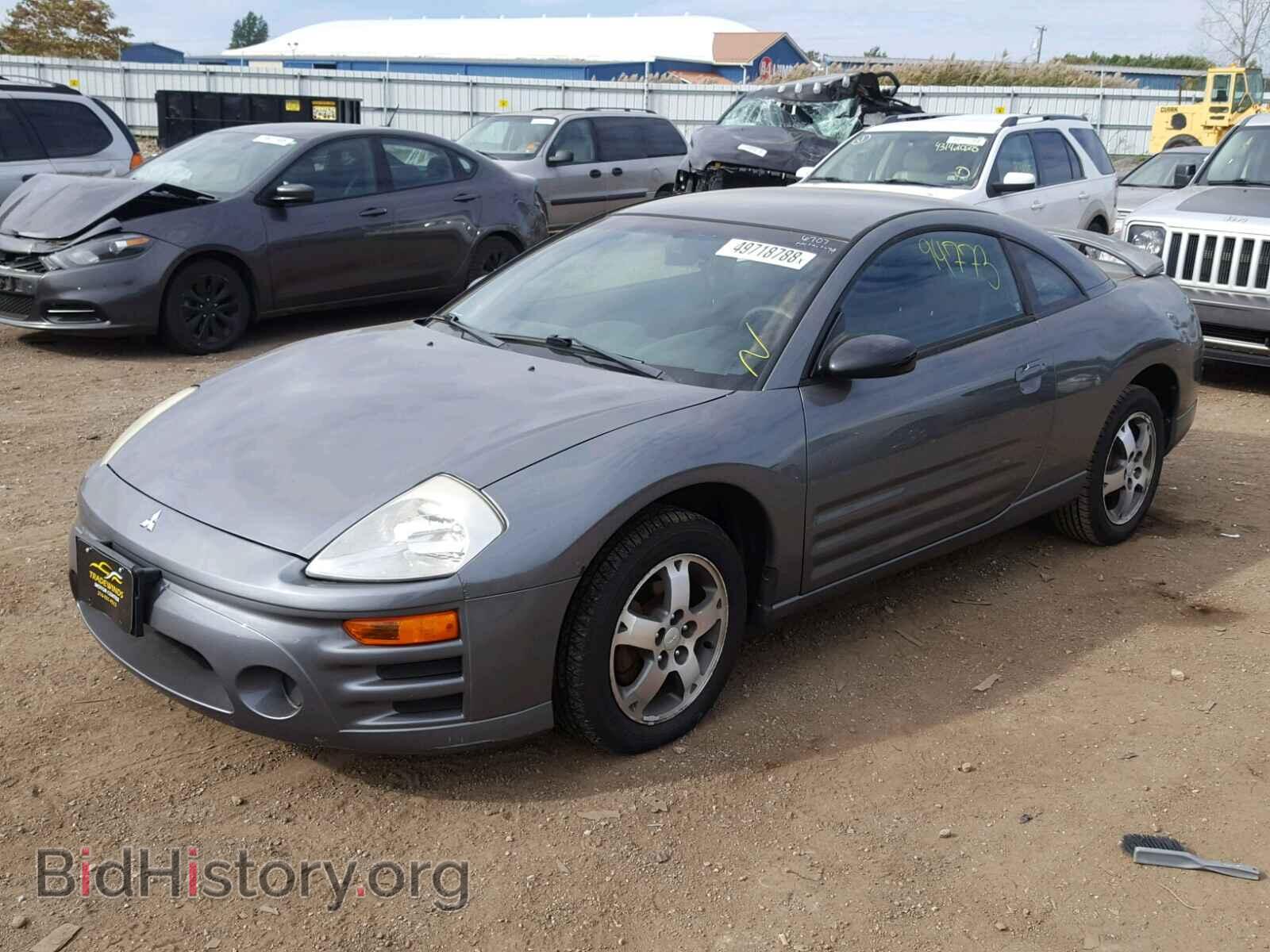 2005 MITSUBISHI ECLIPSE - VIN: 4A3AC44G85E004279 - Фото 2