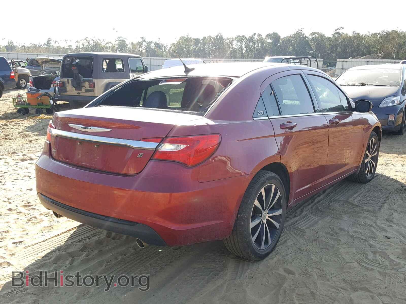 2013 CHRYSLER 200 - VIN: 1C3CCBCG1DN523467 - Фото 4