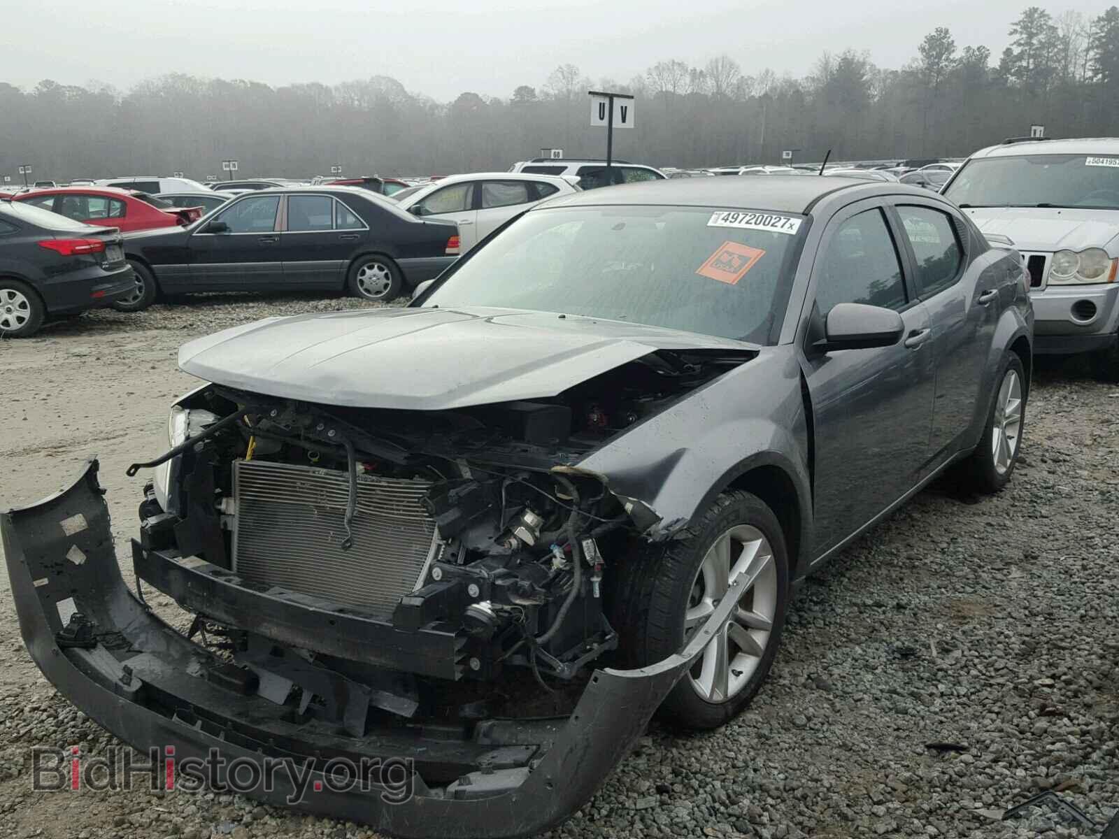 2011 DODGE AVENGER - VIN: 1B3BD1FG7BN593645 - Фото 2