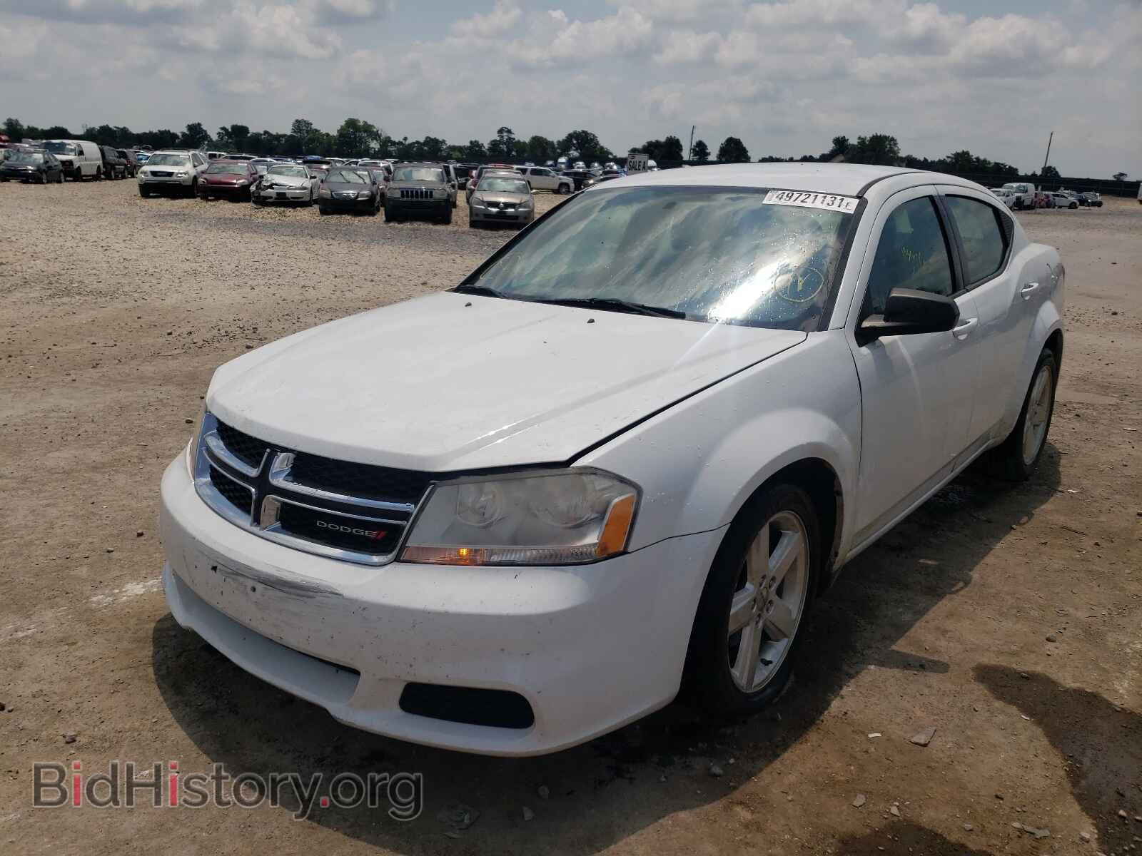 2013 DODGE AVENGER - VIN: 1C3CDZAB8DN664775 - Photo 2