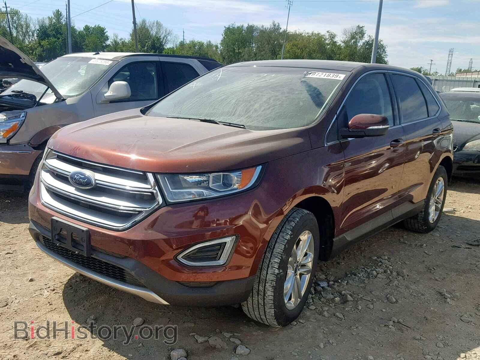 2015 FORD EDGE SEL - VIN: 2FMTK4J82FBB55039 - Photo 2