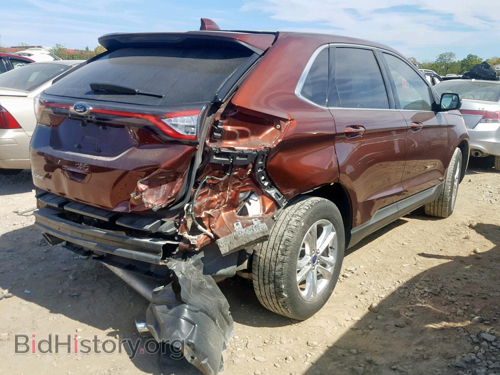 2015 FORD EDGE SEL - VIN: 2FMTK4J82FBB55039 - Photo 4