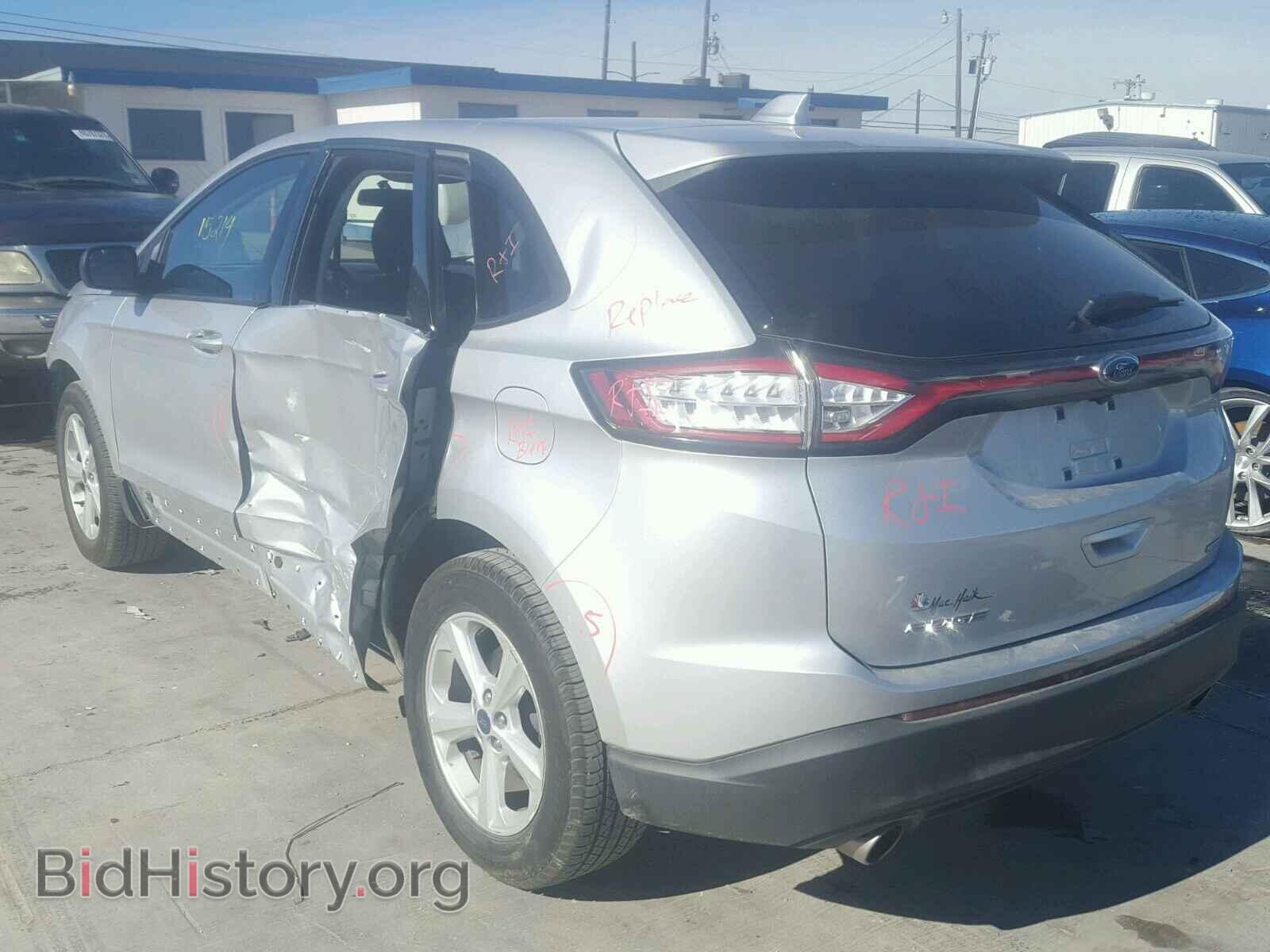 2015 FORD EDGE - VIN: 2FMTK3G95FBC32643 - Фото 3