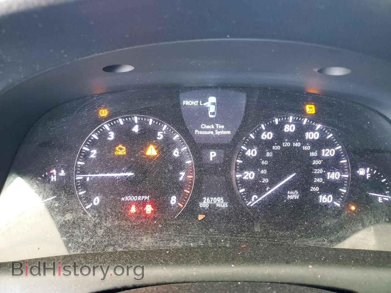2008 LEXUS LS460 - VIN: JTHBL46F385055428 - Фото 9