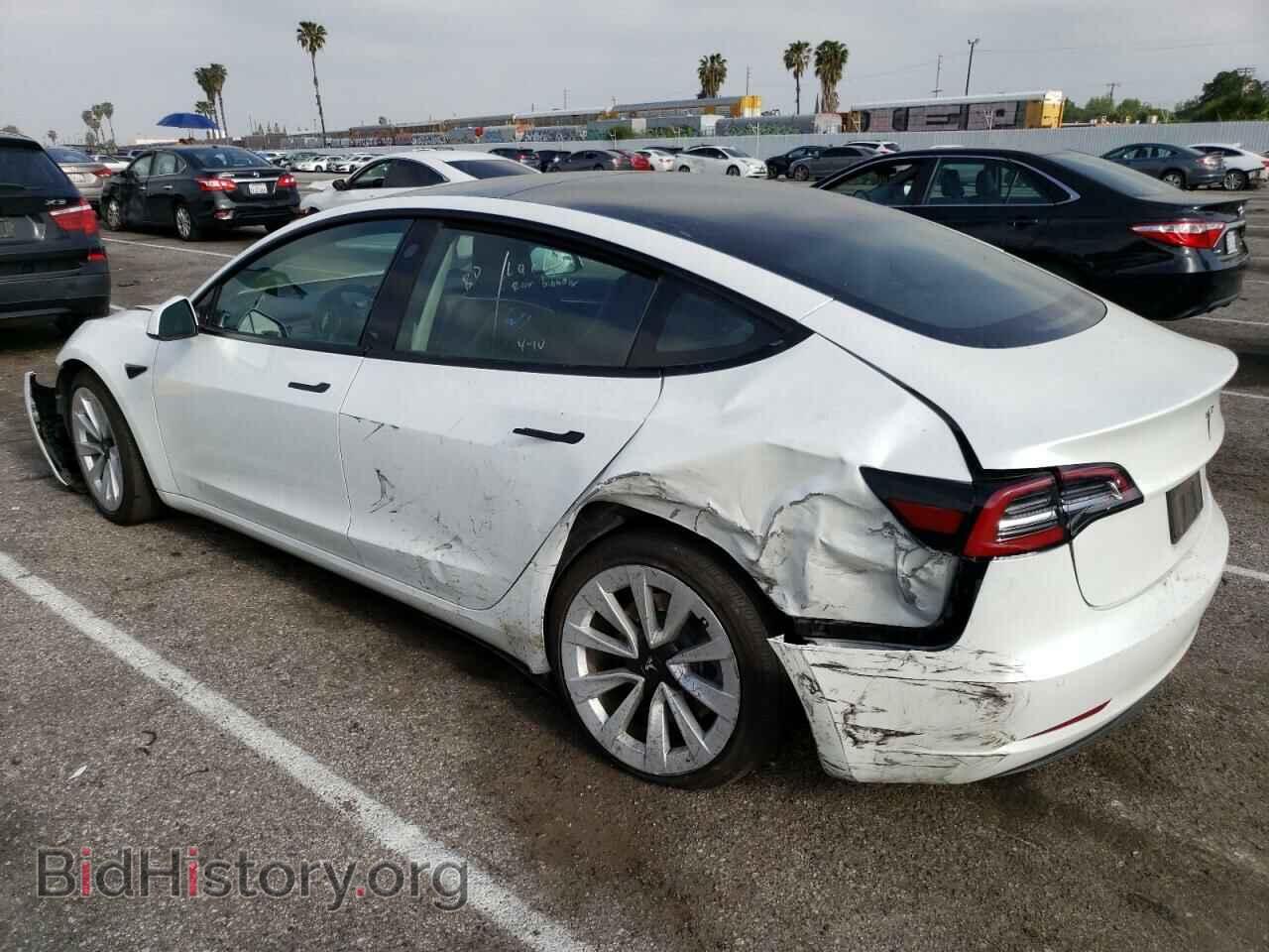 2022 TESLA MODEL 3 - VIN: 5YJ3E1EA9NF143883 - Фото 2
