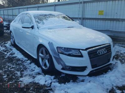 2012 Audi A4 A4 Premium, белый — VIN WAUFFAFL3CN011921, Copart