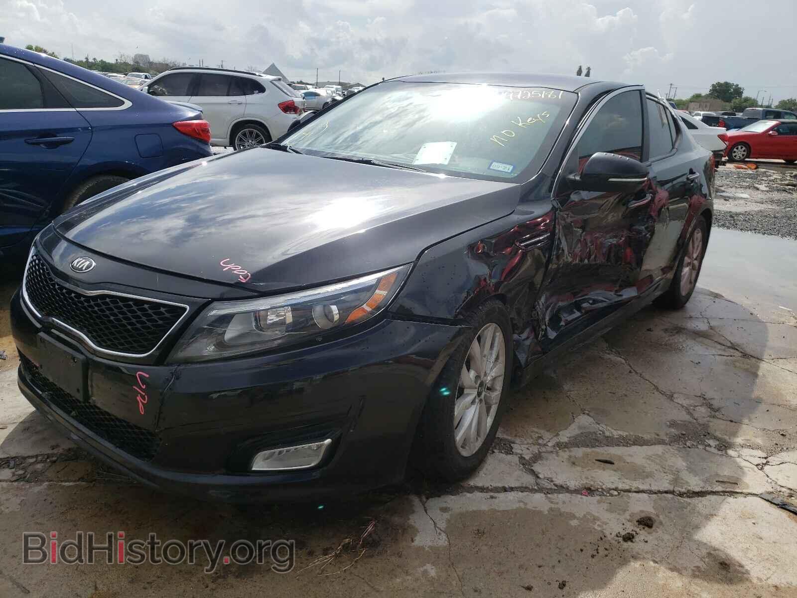 2015 KIA OPTIMA - VIN: KNAGM4A76F5614971 - Фото 2