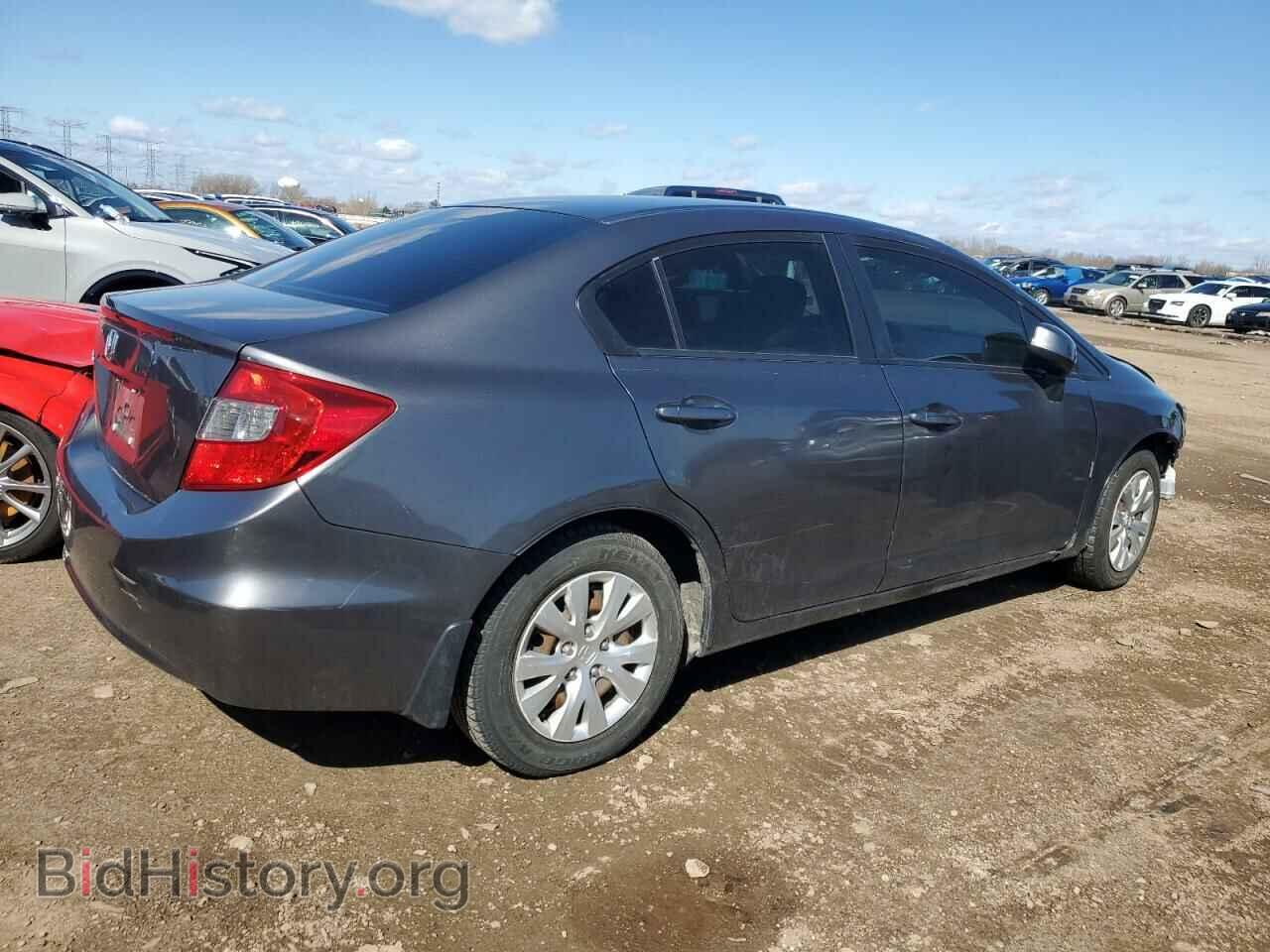 2012 HONDA CIVIC - VIN: 2HGFB2F5XCH573606 - Фото 3