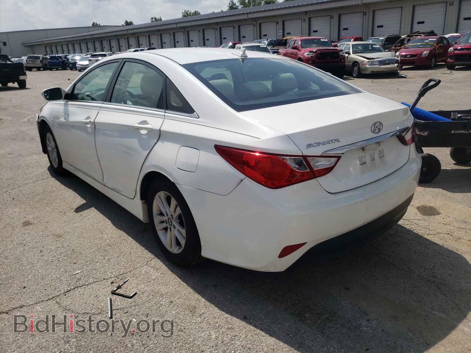 2014 HYUNDAI SONATA - VIN: 5NPEB4ACXEH916632 - Фото 3