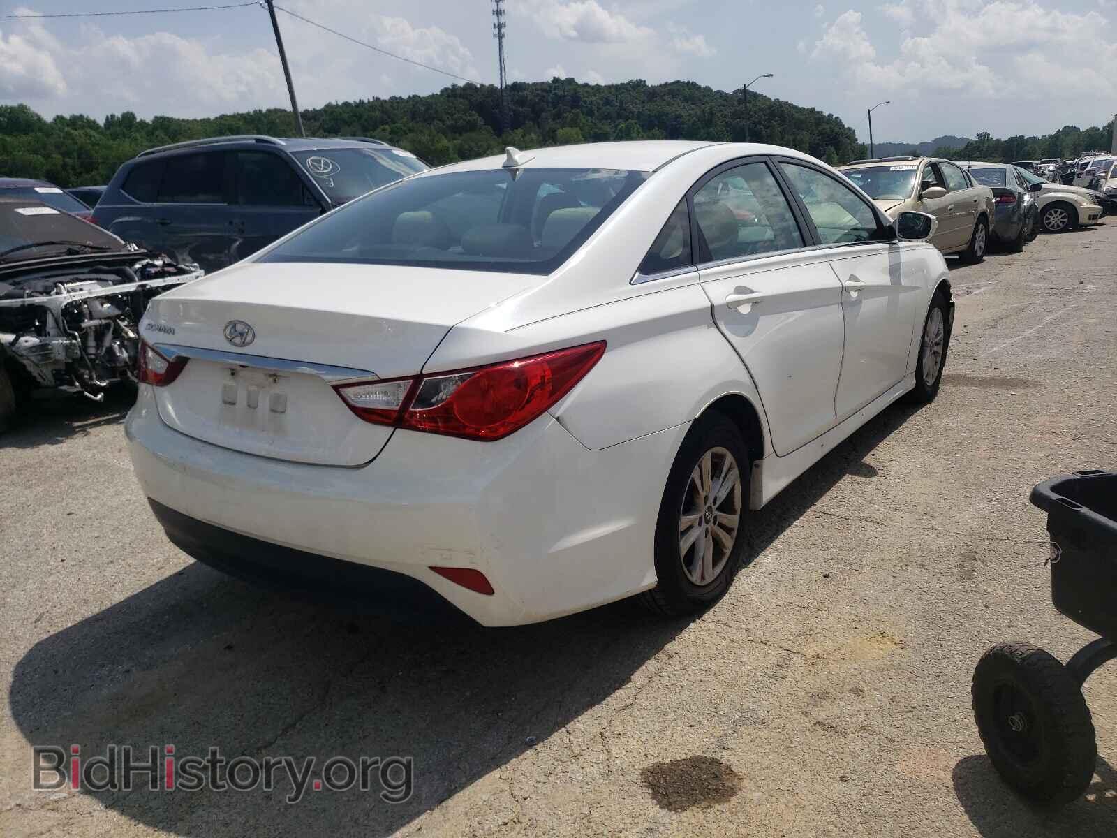 2014 HYUNDAI SONATA - VIN: 5NPEB4ACXEH916632 - Фото 4