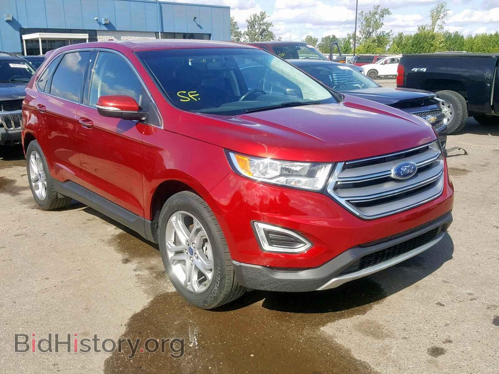 Photo 2FMTK3K97FBB55183 - FORD EDGE TITAN 2015