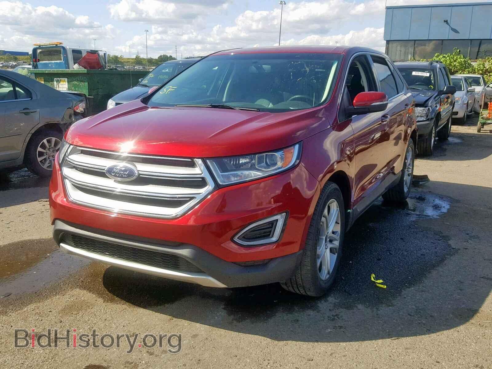 2015 FORD EDGE TITAN - VIN: 2FMTK3K97FBB55183 - Фото 2