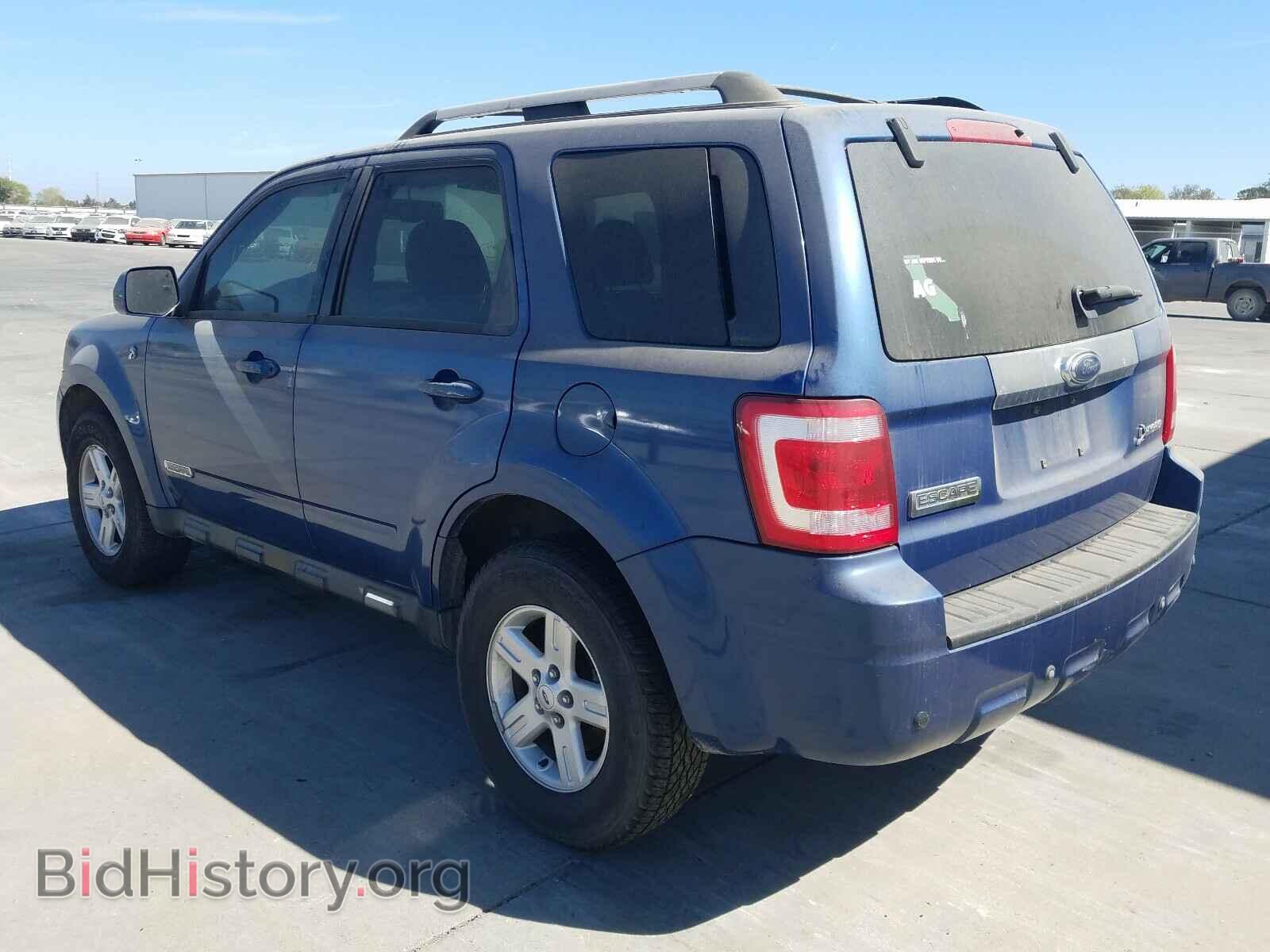 2008 FORD ESCAPE - VIN: 1FMCU49H08KC81455 - Фото 3