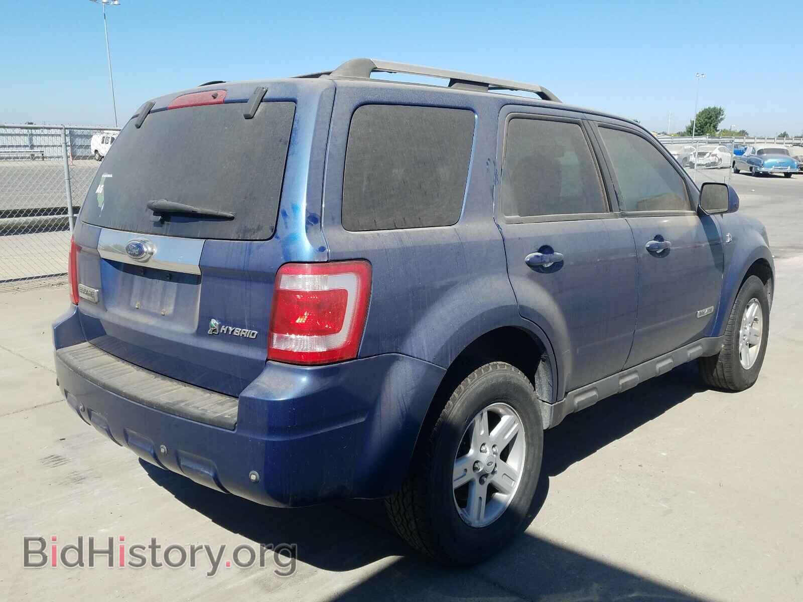 2008 FORD ESCAPE - VIN: 1FMCU49H08KC81455 - Фото 4