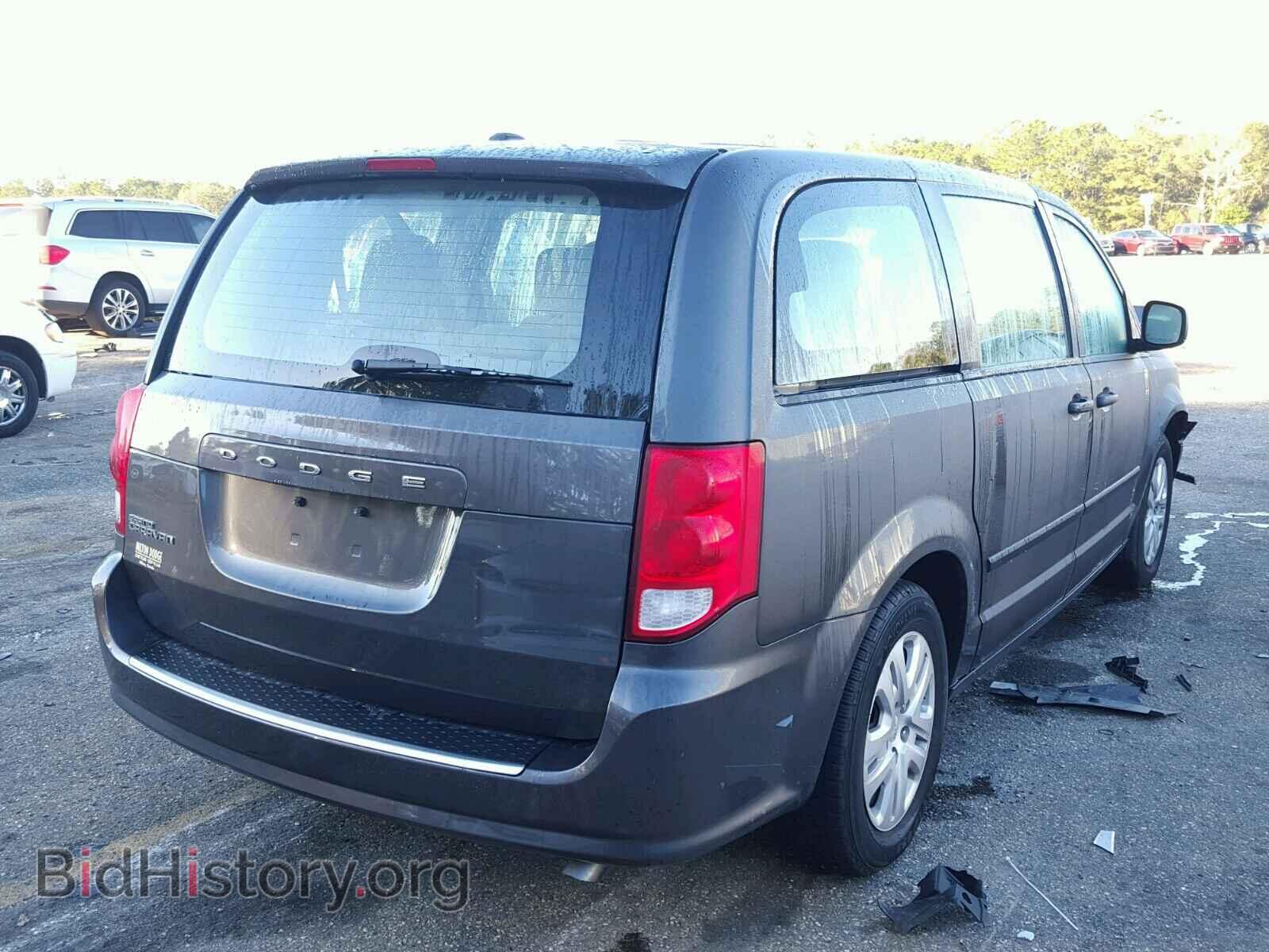 2016 DODGE CARAVAN - VIN: 2C4RDGBG8GR389307 - Фото 4