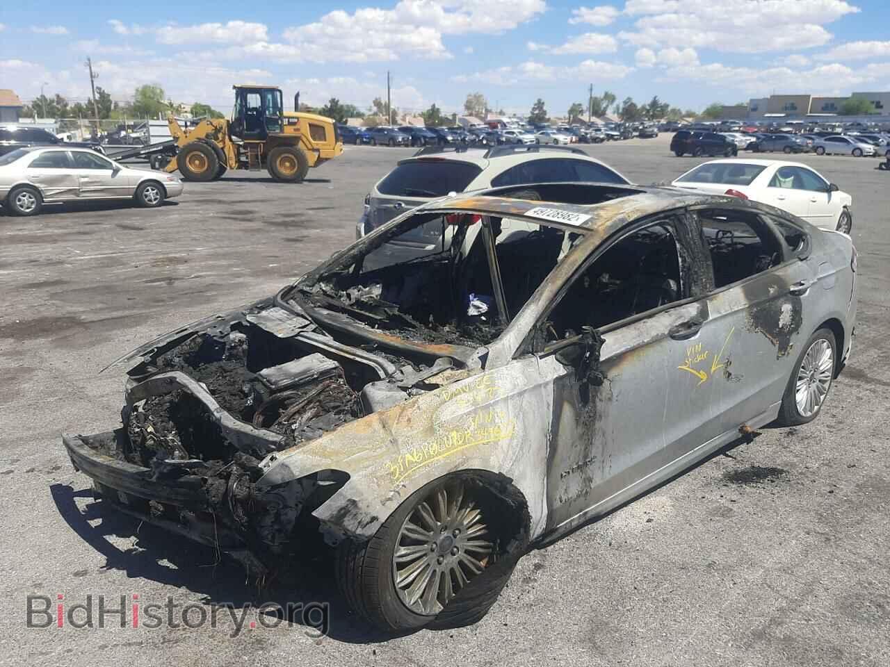 2013 FORD FUSION - VIN: 3FA6P0LU7DR344652 - Фото 2