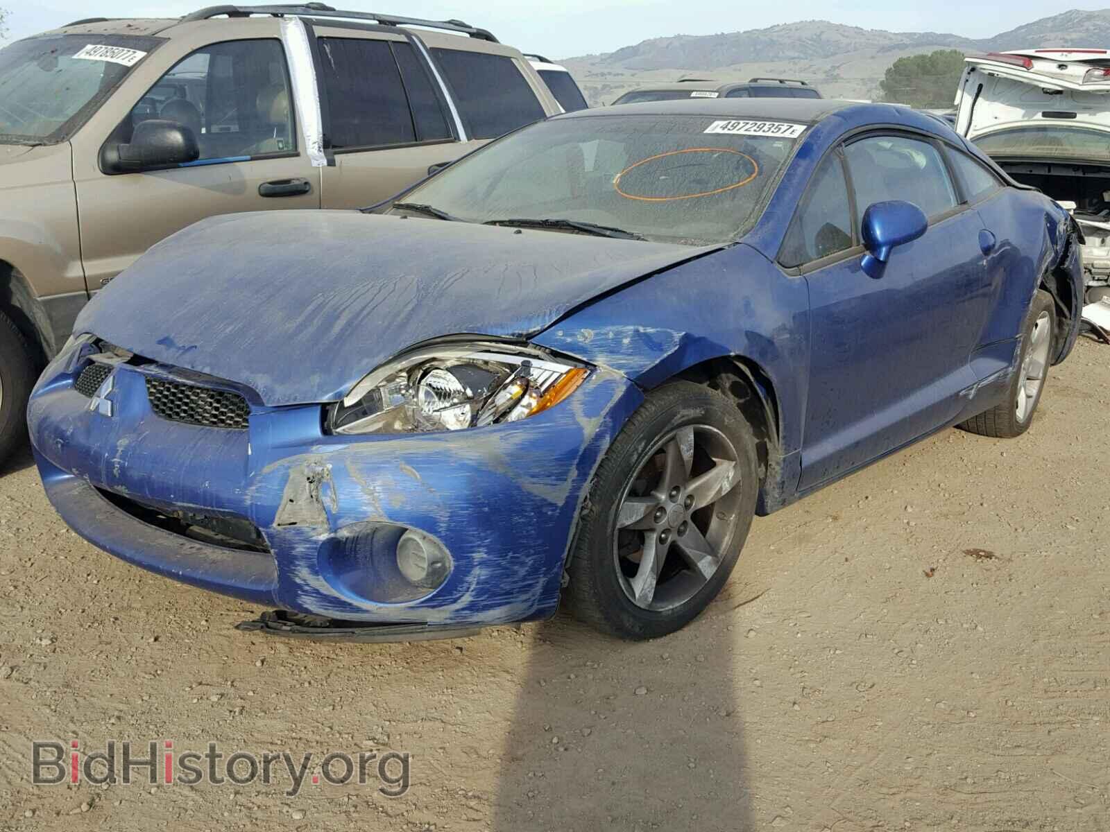 2006 MITSUBISHI ECLIPSE - VIN: 4A3AK24F96E012570 - Фото 2