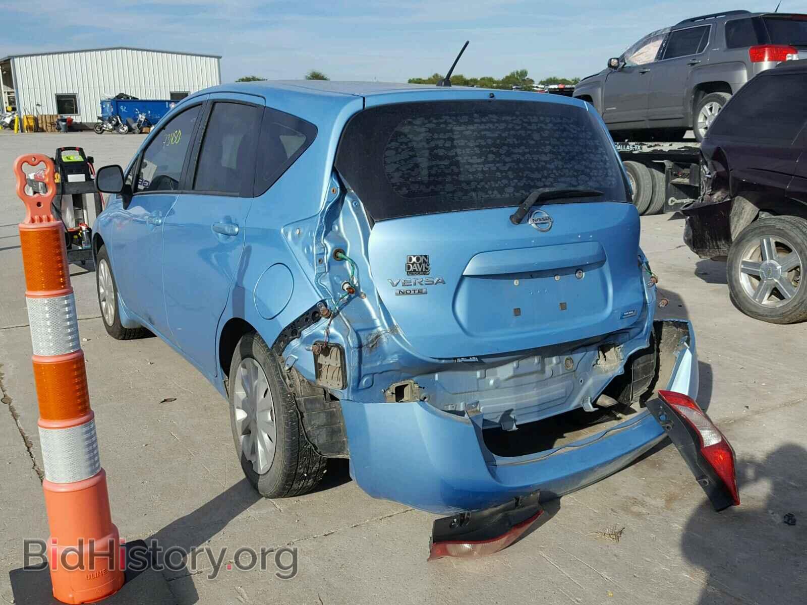 2014 NISSAN VERSA - VIN: 3N1CE2CP6EL384866 - Фото 3