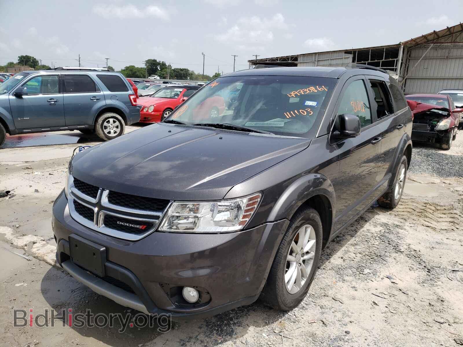 2016 DODGE JOURNEY - VIN: 3C4PDCBB4GT111103 - Фото 2