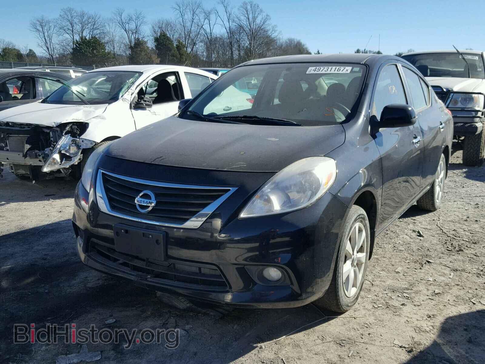 2012 NISSAN VERSA - VIN: 3N1CN7AP1CL862589 - Фото 2