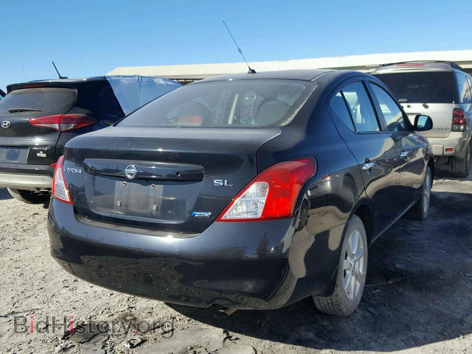 2012 NISSAN VERSA - VIN: 3N1CN7AP1CL862589 - Фото 4