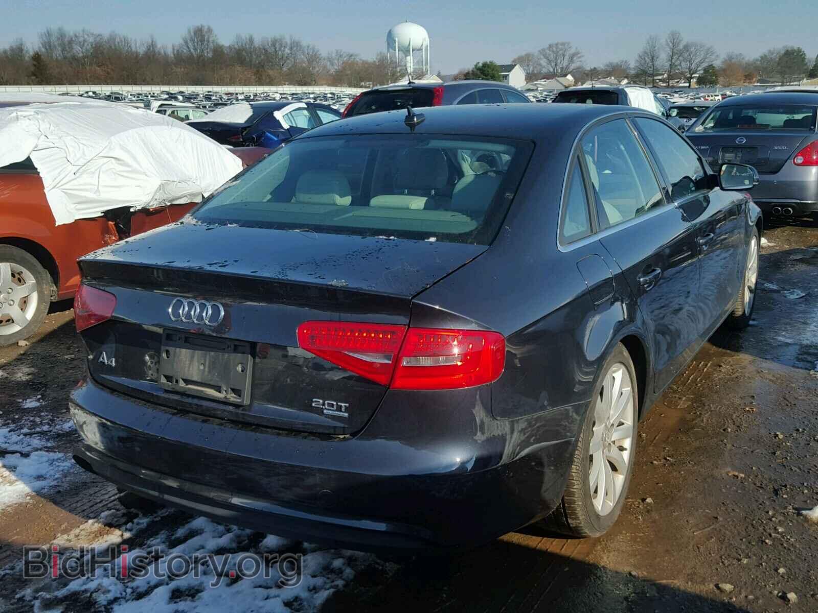 2013 AUDI A4 - VIN: WAUHFAFL3DA195324 - Фото 4