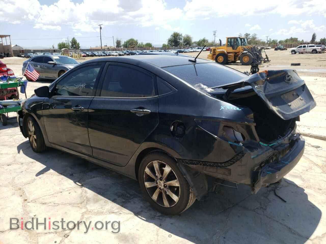 2012 HYUNDAI ACCENT - VIN: KMHCU4AE6CU247275 - Фото 3