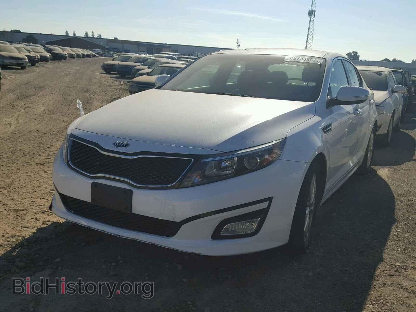 2015 KIA OPTIMA - VIN: KNAGM4A78F5629181 - Фото 2