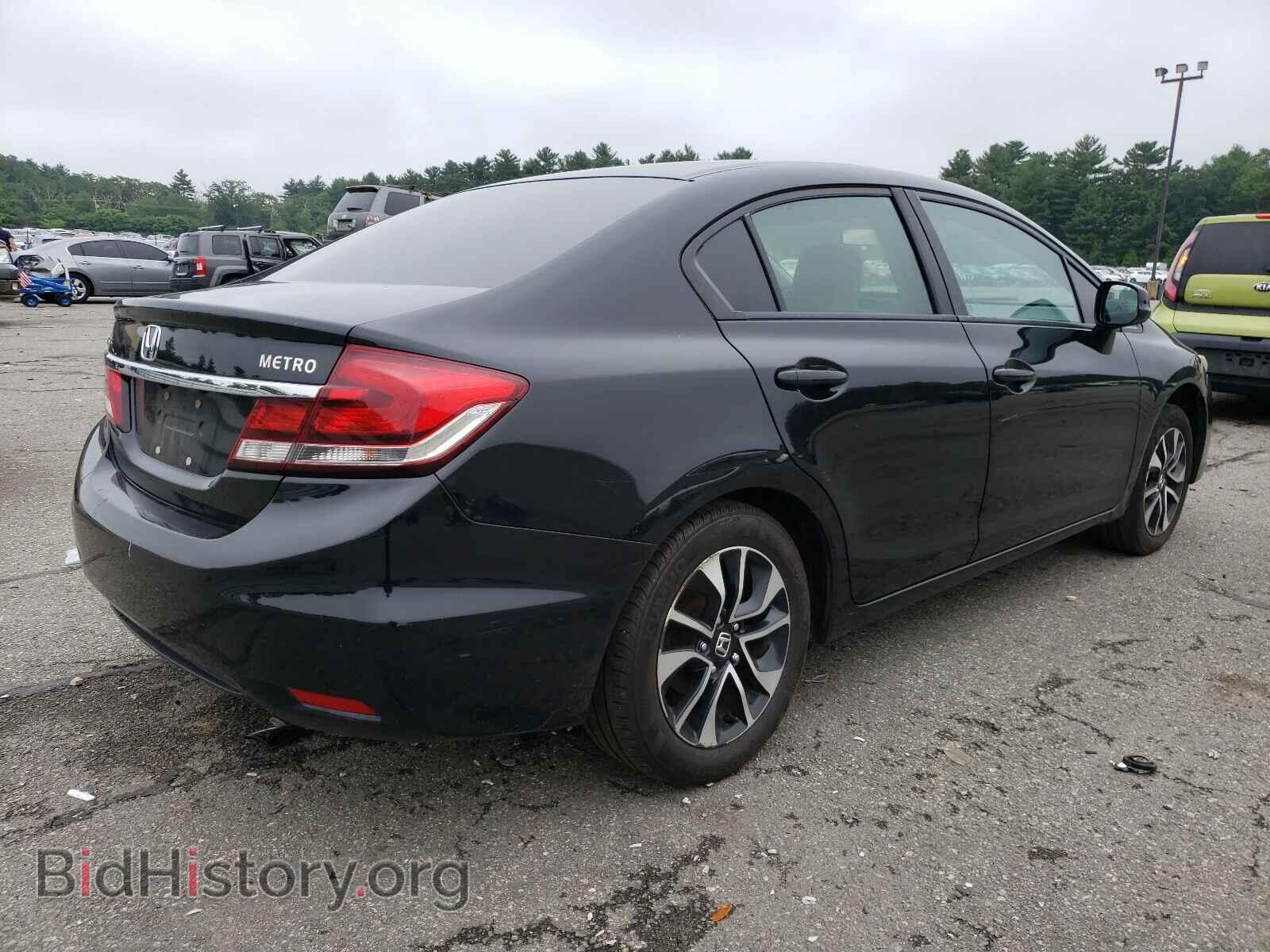2013 HONDA CIVIC - VIN: 2HGFB2F89DH535005 - Фото 4